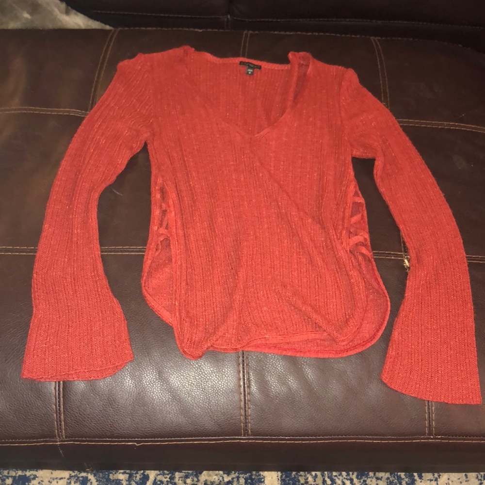 Rust colored express sweater